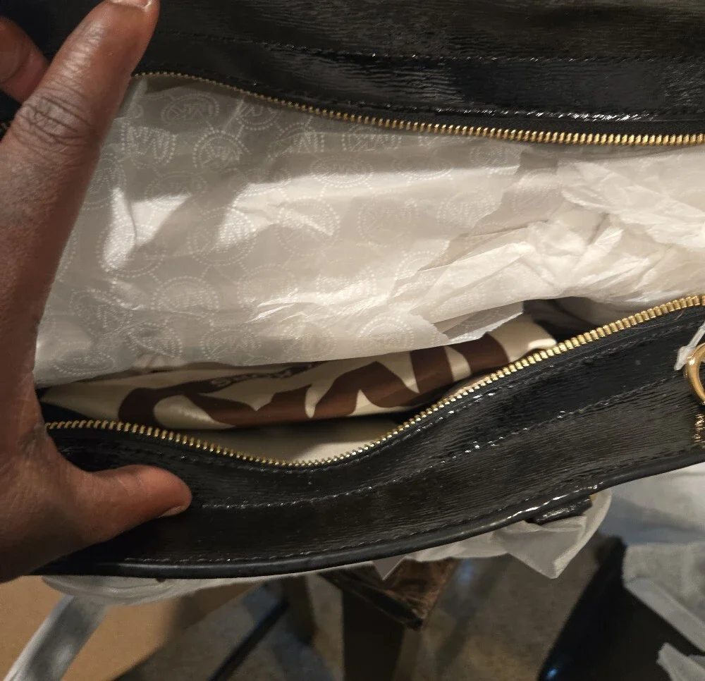 Michael Kors polished patent